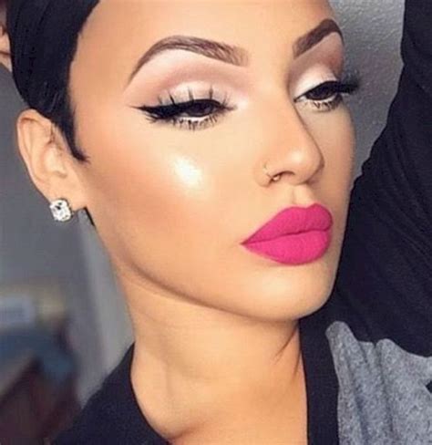 47 Cute Pink Lipstick Makeup Ideas To Try Pink Lips Makeup Pink Lipstick