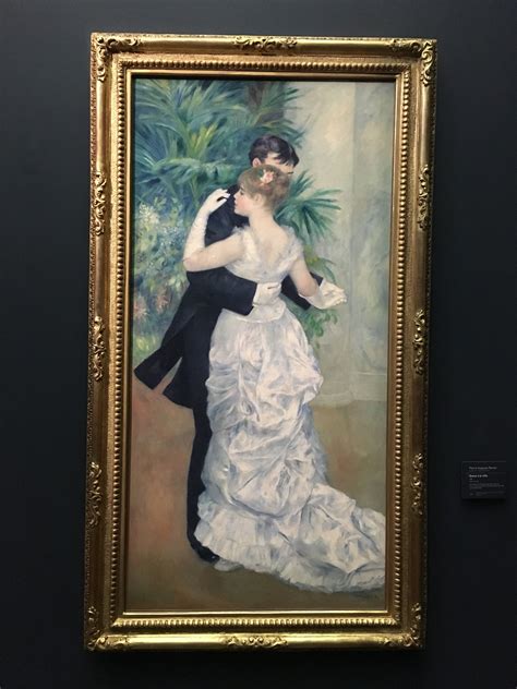 Renoir Danse A La Ville In Musee De Orsay Musée Dorsay Painting