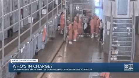 Newly Leaked Florence Arizona Prison Video Shows Inmates Trap Officers