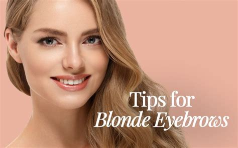 Blonde Eyebrows 7 Expert Makeup Tips For Blonde Hair Blonde Eyebrows
