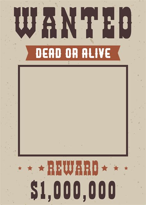 10 Best Old West Wanted Posters Printable - printablee.com