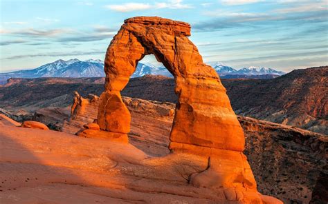 Download Landscapes Desert Utah National Park Arches Rock Hd