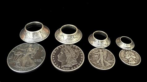 How to make a ring from a coin. Coin Ring Making A to Z ... Proper Selection, Sizes, and Preperation of Coins for Making Coin ...