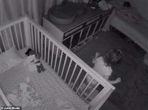 Adorable Big Brother Helps Sister Climb Out Of Her Crib And Then Clambers In To Retrieve Doll