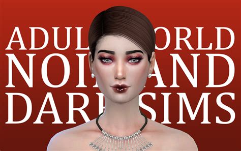Ts4 Sim Models Cara And Monica Noir And Dark Sims Adult World