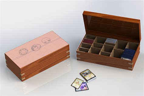 Magic 2015 (m15) deck box from the fat pack (mtg) magic: Magic: the Gathering Deck Box - Sonia Hupfeld-Cousineau
