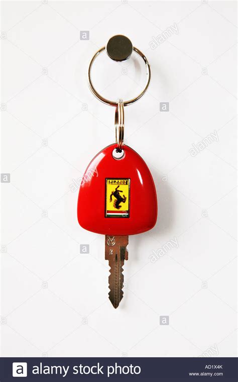 Modern cars, including ferrari, uses an electronic key fob, also known as a transmitter or remote keyless entry (rke). Ferrari car keys Stock Photo, Royalty Free Image: 13277202 - Alamy