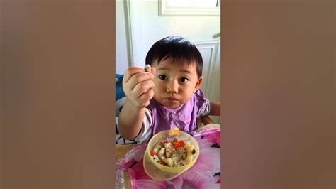 19 Months Old Baby Breakfast Youtube