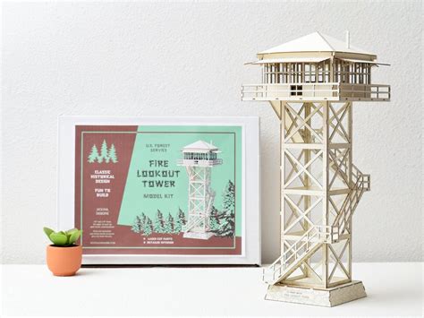 Geekdad Build Your Own Mini Fire Lookout Tower Geekmom