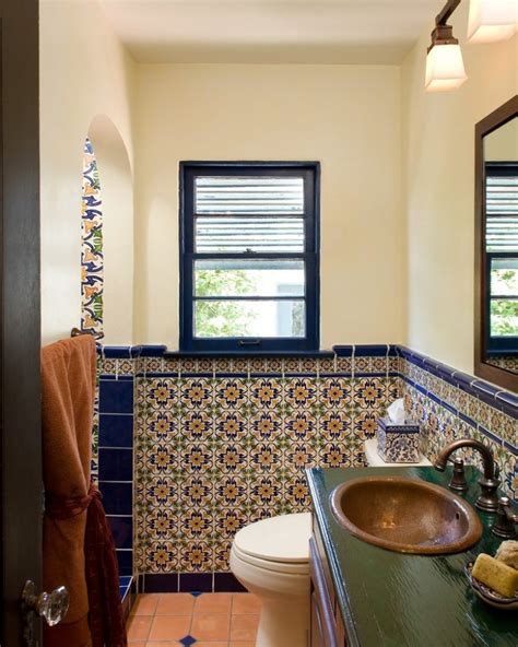 Border tiles are often used in kitchens and bathrooms but can be installed in any room. 37 Ideas To Use All 4 Bahtroom Border Tile Types - DigsDigs