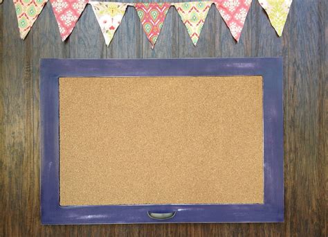 Large Framed Cork Board By Cateleecreations On Etsy 7000 Framed