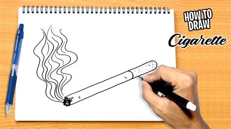 How To Draw Cigarette Youtube