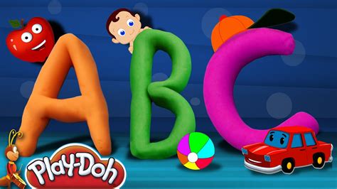 Play Doh Abc Kids Video Learn Phonics And Alphabet Song Youtube