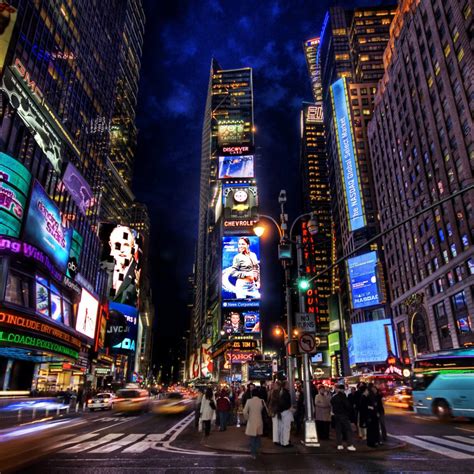 Times Square Night Ipad Air Wallpapers Free Download