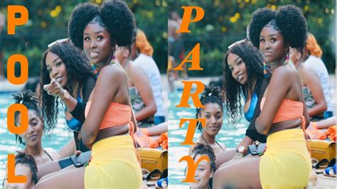 grwm pool party fenty beauty makeup for black women alexis michelle 🦋 youtube