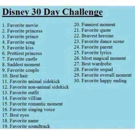 30 Day Disney Challenge Day 1 Disney Amino