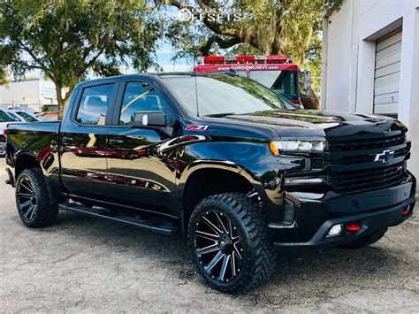 2019 Chevrolet Silverado 1500 With 22x10 18 Fuel Contra And 33125r22