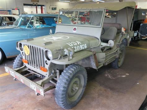 Wwii Army Military Gpw Jeep Surplus For Sale Photos Technical