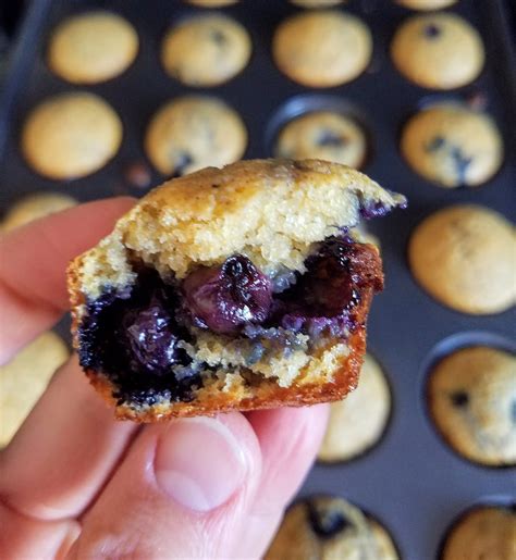 Mini Whole Wheat Blueberry Muffins Recipe Whole Wheat Blueberry