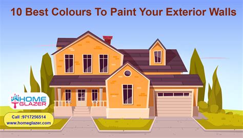 Exterior Walls Painting Ideas 10 Best Colours For Exterior House Painting