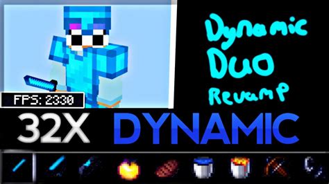 Dynamic Duo Revamp 32x Mcpe Pvp Texture Pack Fps Friendly By Keno