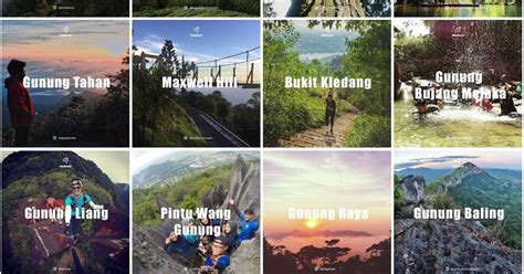 Kemuncak tertinggi di malaysia adalah gunung kinabalu di sabah yang menjadi mercu tanda alam indah milik kita. Senarai Bukit Dan Gunung Yang Menarik Untuk Hiking di ...