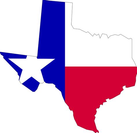 Download Texas Flag United States Map Royalty Free Vector Graphic