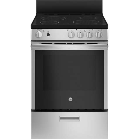 Ge 24 Inch 29 Cuft Single Oven Electric Range Oven With Steam