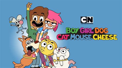 Boy Girl Dog Cat Mouse Cheese 😆 Funny New Show On Cartoon Network Ch