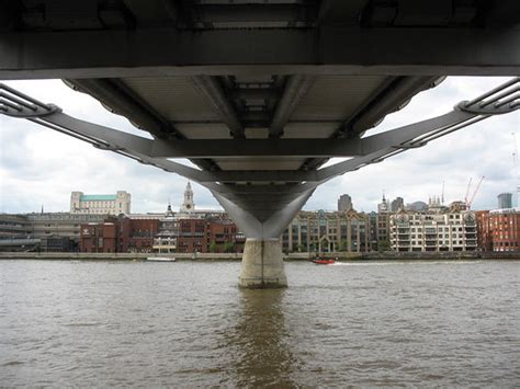 Millenium Bridge Underneath Peter M Flickr