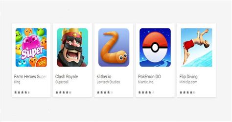 Los Cinco Juegos Más Descargados De La Play Store En 2016