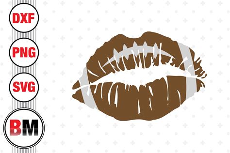 Lip Football SVG PNG DXF Files By Bmdesign TheHungryJPEG 1232 Hot Sex