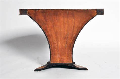 Art Deco Pedestal Console Table At 1stdibs