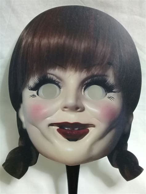 Official Annabelle The Conjuring Mask And Fan Hobbies And Toys Toys