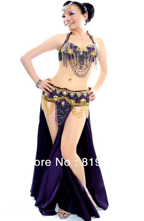 egyptian belly dance belly dance clothing star stage with high grade suit double fork skirt