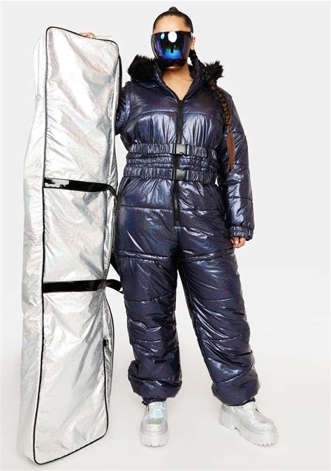 plus size club exx metallic sparkle puffer snowsuit navy blue snow suit cute winter outfits