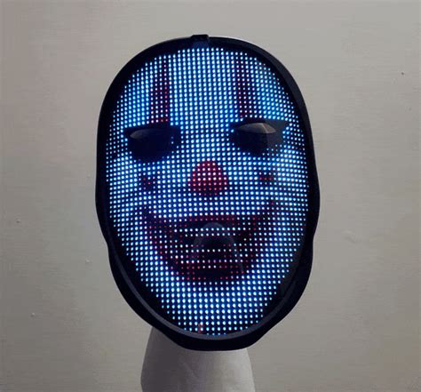 Face Transforming Led Mask App Controlled Rechargeable Maisashi Shop