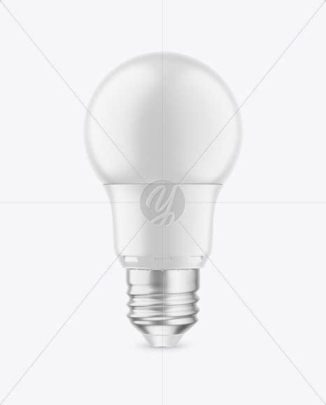 Led light mockup for exhale sculpture. Matte LED Light Bulb Mockup in Object Mockups on Yellow ...