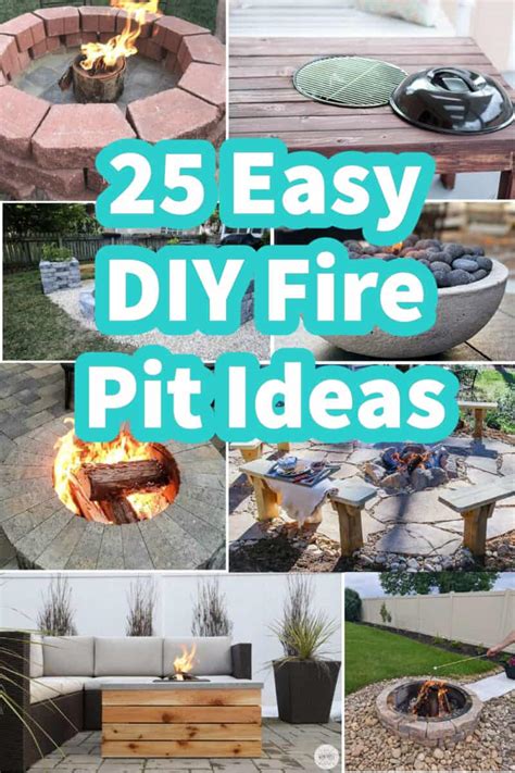 25 Easy DIY Fire Pit Ideas For Your Yard Anika S DIY Life