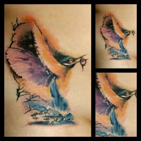 Do you want a tattoo from. Kingfisher tattoo | Kingfisher tattoo, Tattoos, Watercolor ...