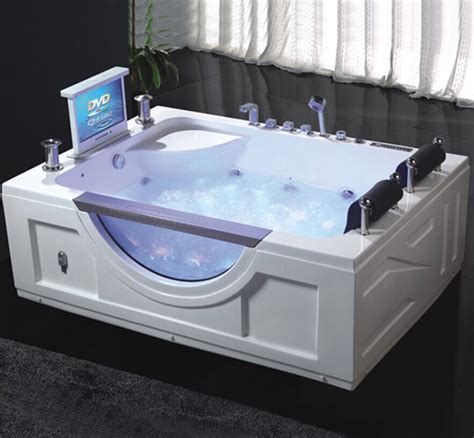 Shop Fontana Denver Whirlpool Massage Two Person Luxury Bathtub At