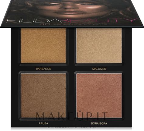 Huda Beauty 3d Highlighter Palette Palette Illuminanti Makeupit