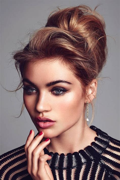 30 Modèles De Chignons Glamour Inspirés De Pinterest à Essayer Cette