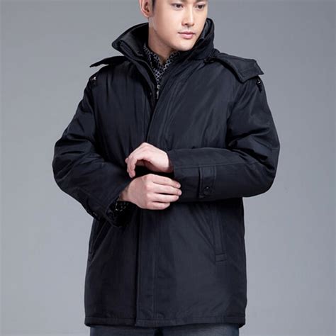 Nice Plus Size 4xl Mens Winter Long Jacket Mens Thicken Hooded Coat