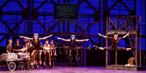 Review DISNEY S NEWSIES Leaps With Pride And Revolution At Lyric