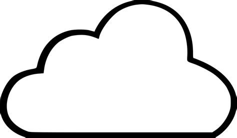 Cloud Svg Png Icon Free Download 517465 Onlinewebfontscom