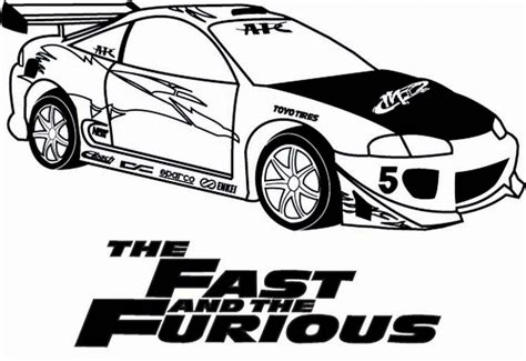 The first, arcade game the fast and the furious, was released in 2004. Fast and Furious Coloring Pages Racing Car | Printable ...