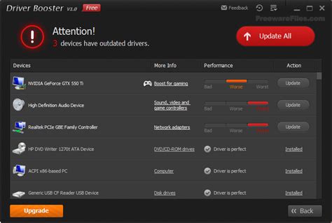 Once installed, the app will run an automatic scan to. Driver Booster 3.5.0 Free Download - FreewareFiles.com - Utilities Category