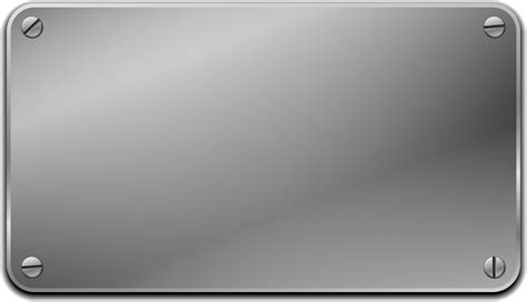 Download Plate Skin Metal Texture Signs Silver Hq Png Image Freepngimg