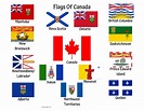 Flags of Canada and Provinces Coloring Pages, Plus Design Your Own Flag ...